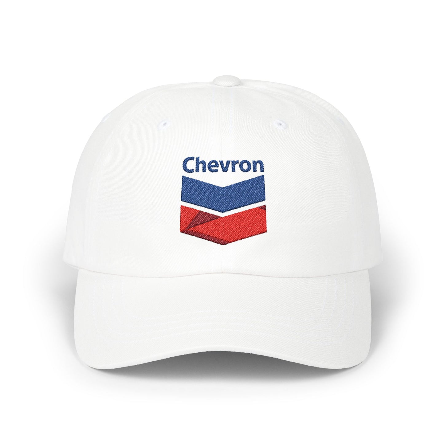 Chevron Gas Station Embroidered Classic Dad Cap