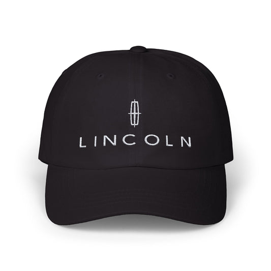 Lincoln Car Embroidered Classic Dad Cap