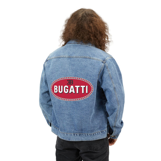 Men's Bugatti Car Denim Jacket