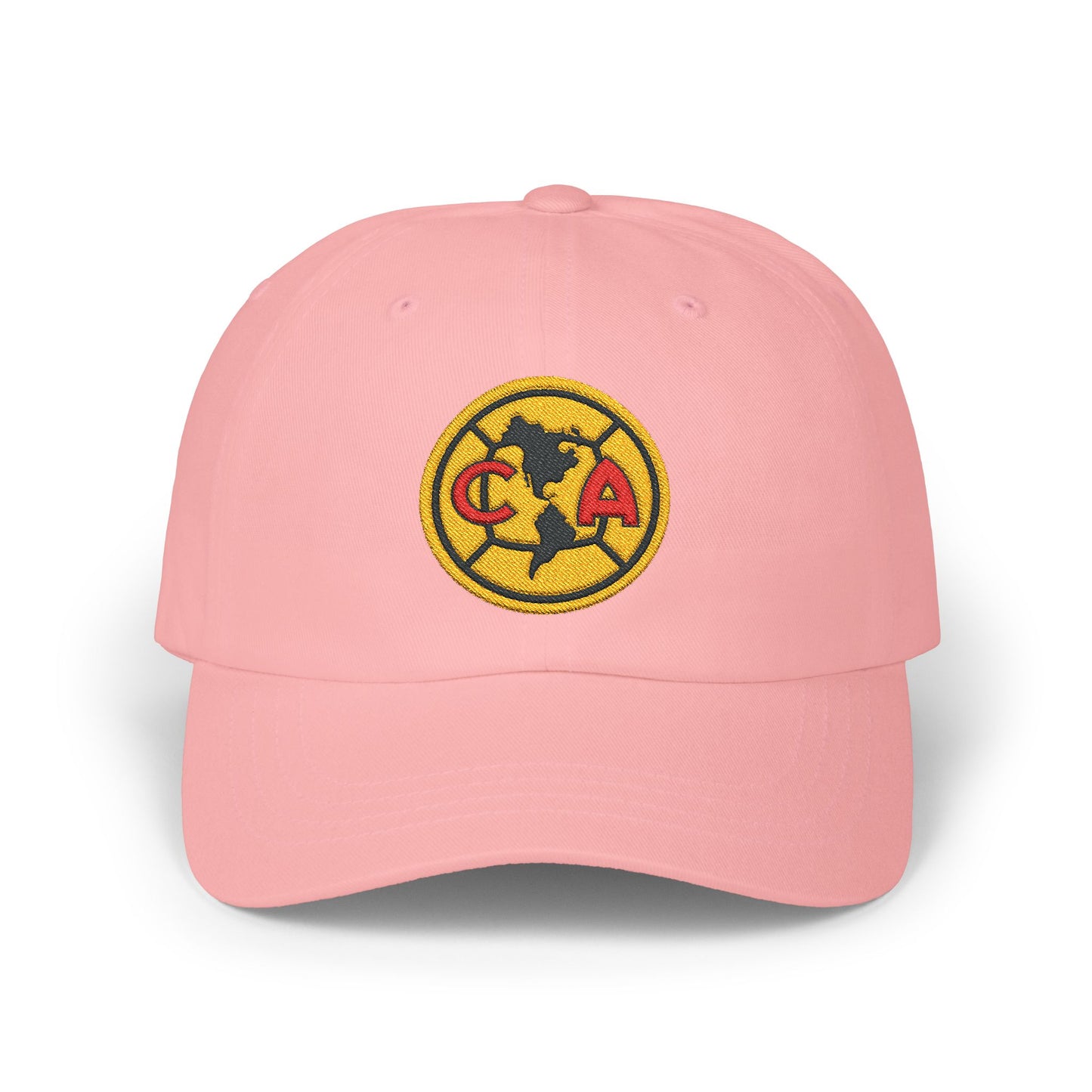 Club America Football Embroidered Classic Dad Cap