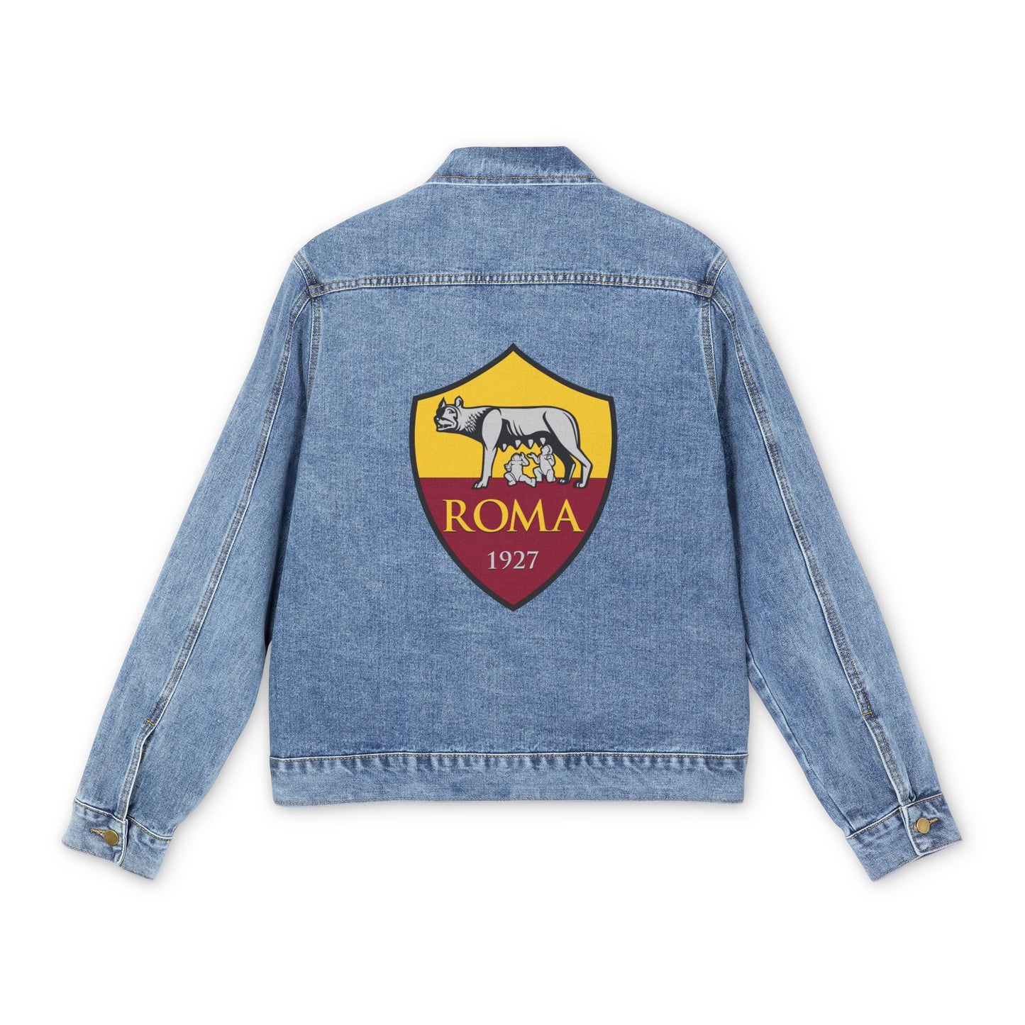 Men's AS Roma FC Denim Jacket