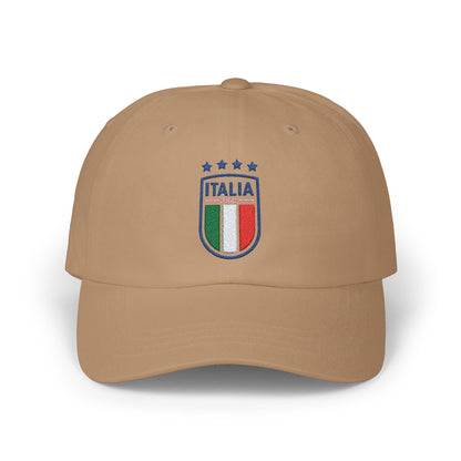 Italy National Soccer Team Embroidered Classic Dad Cap