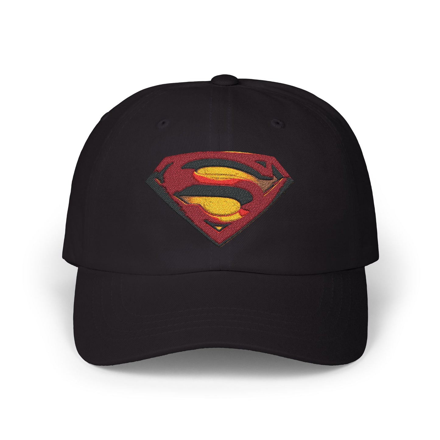 Superman Superhero Embroidered Classic Dad Cap