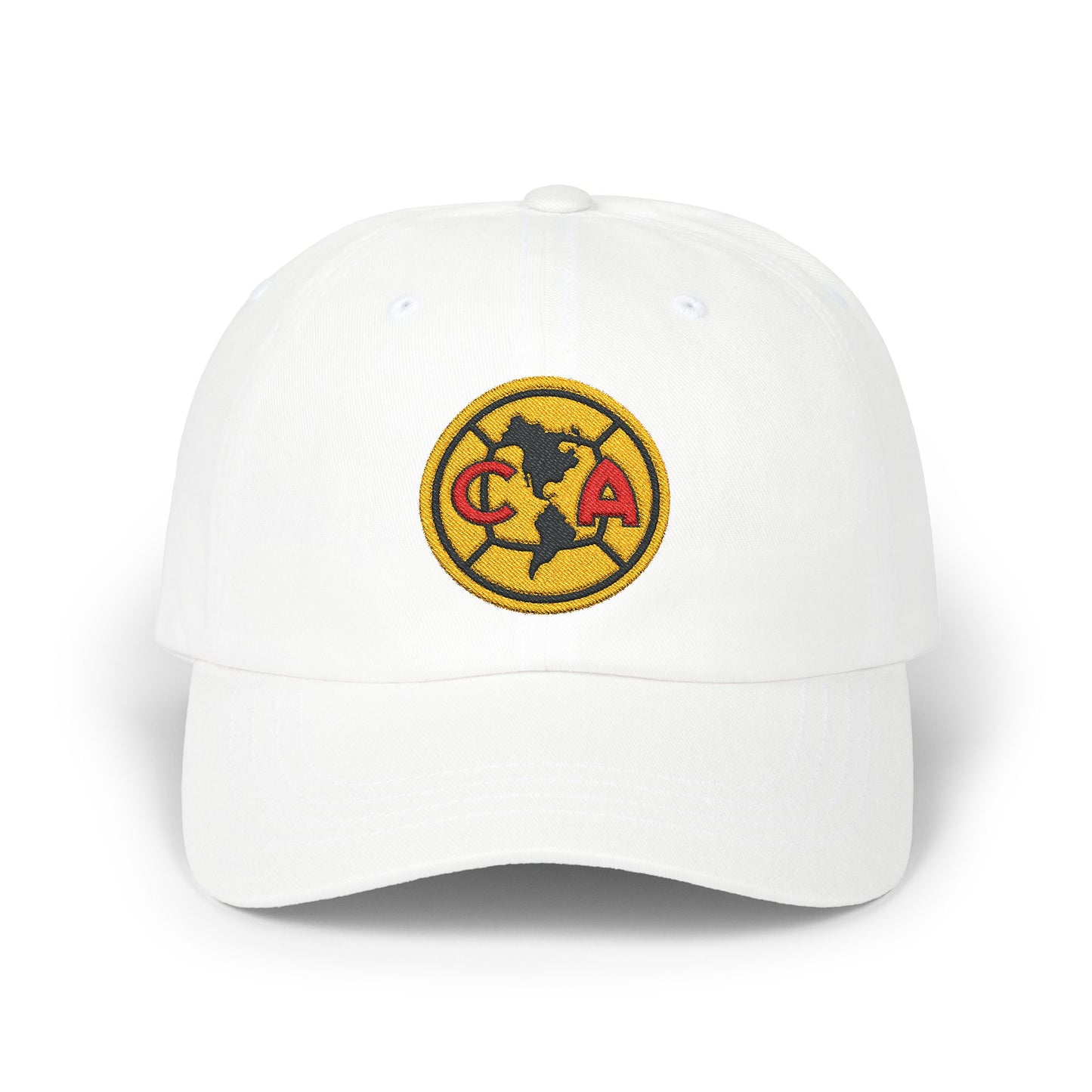 Club America Football Embroidered Classic Dad Cap