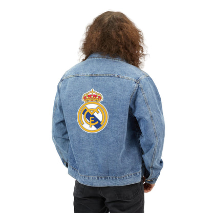 Men's Real Madrid Soccer Denim Jacket