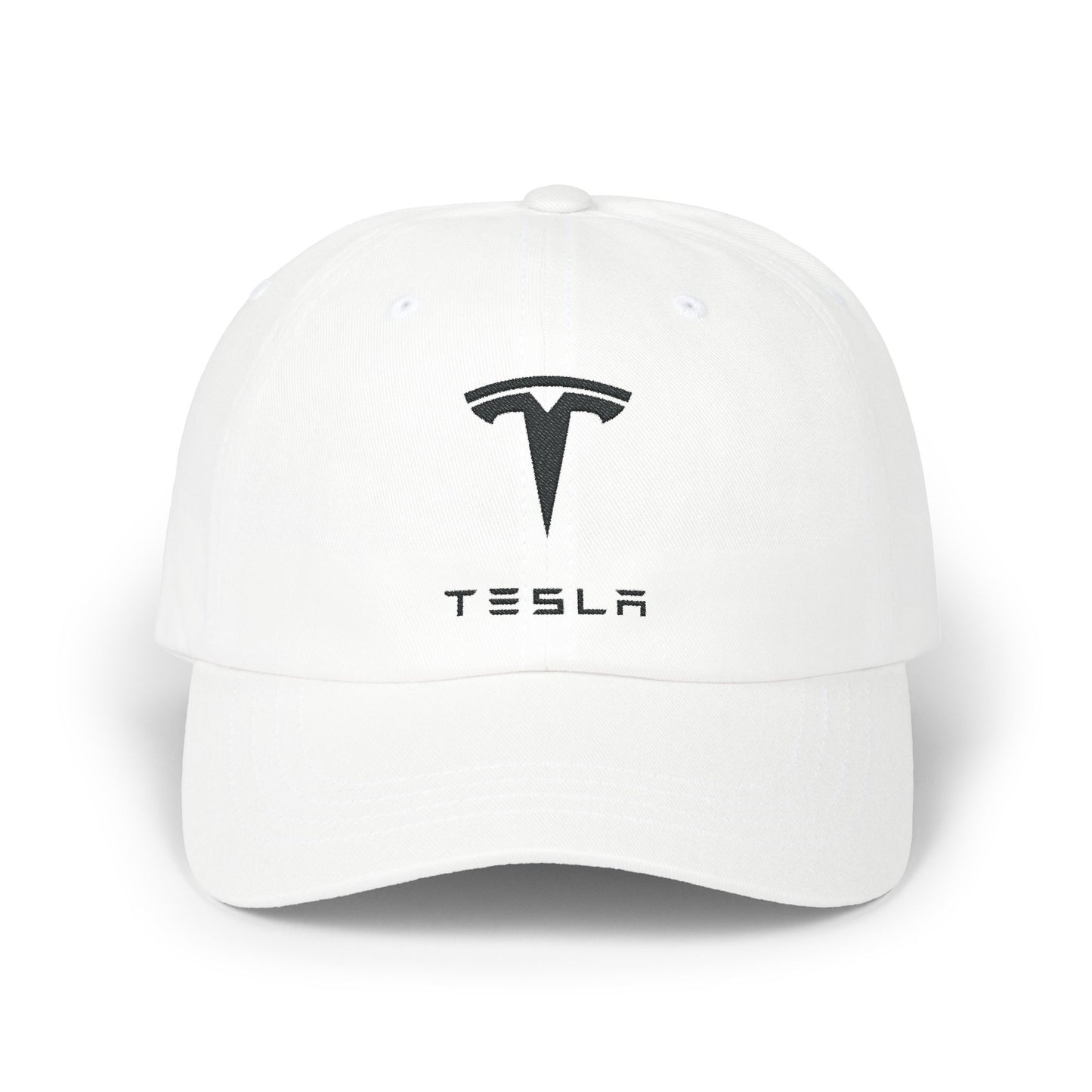 Tesla Car Embroidered Classic Dad Cap