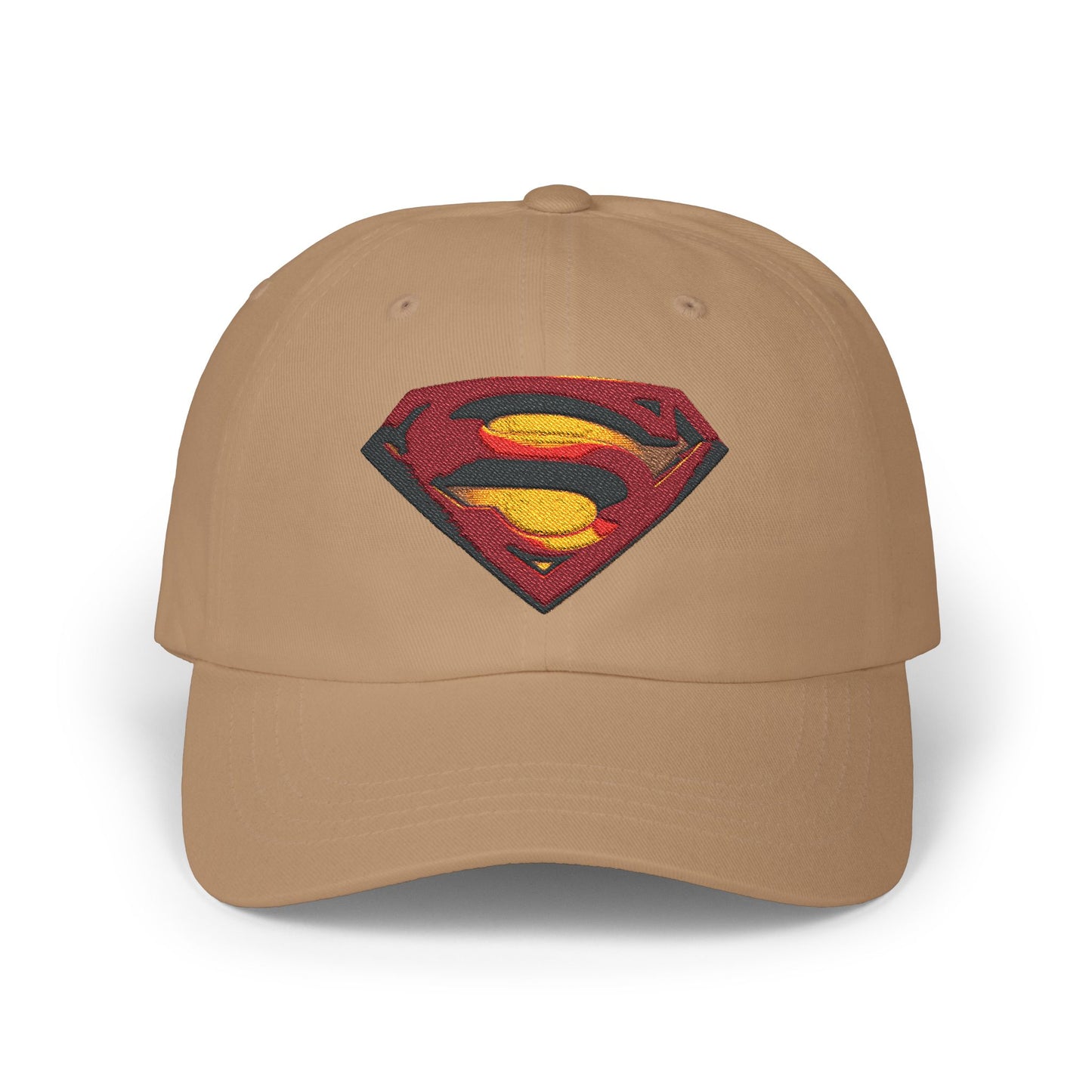 Superman Superhero Embroidered Classic Dad Cap