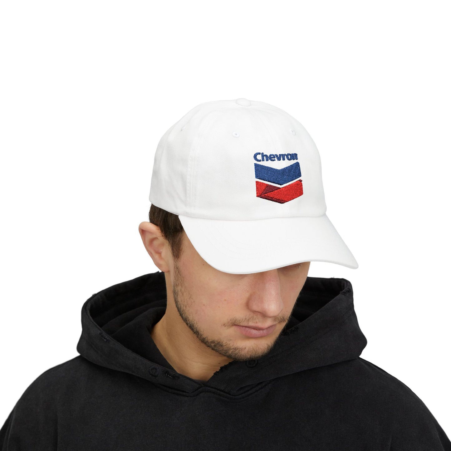 Chevron Gas Station Embroidered Classic Dad Cap