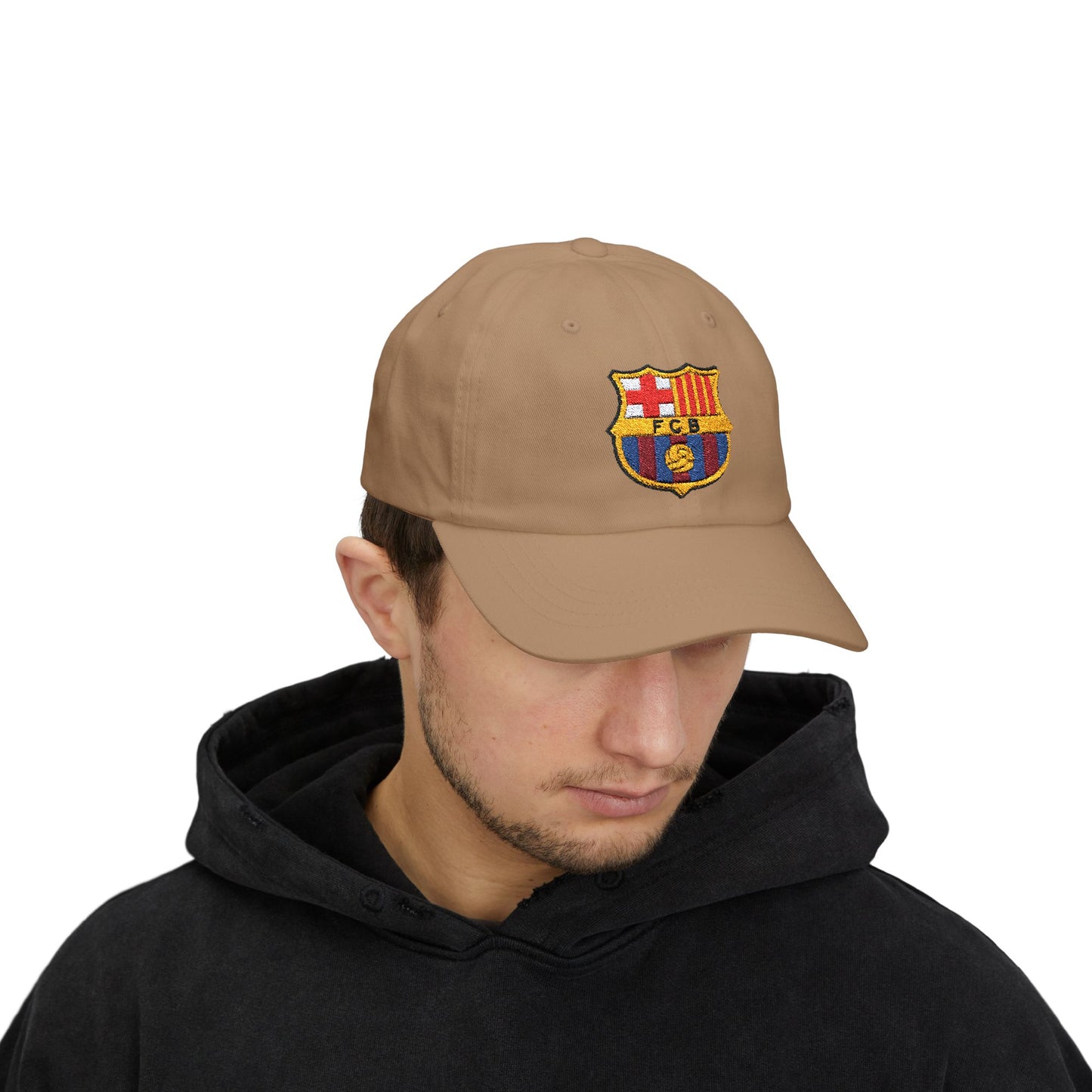 F.C. Barcelona Soccer Embroidered Classic Dad Cap