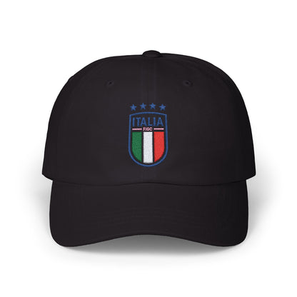 Italy National Soccer Team Embroidered Classic Dad Cap