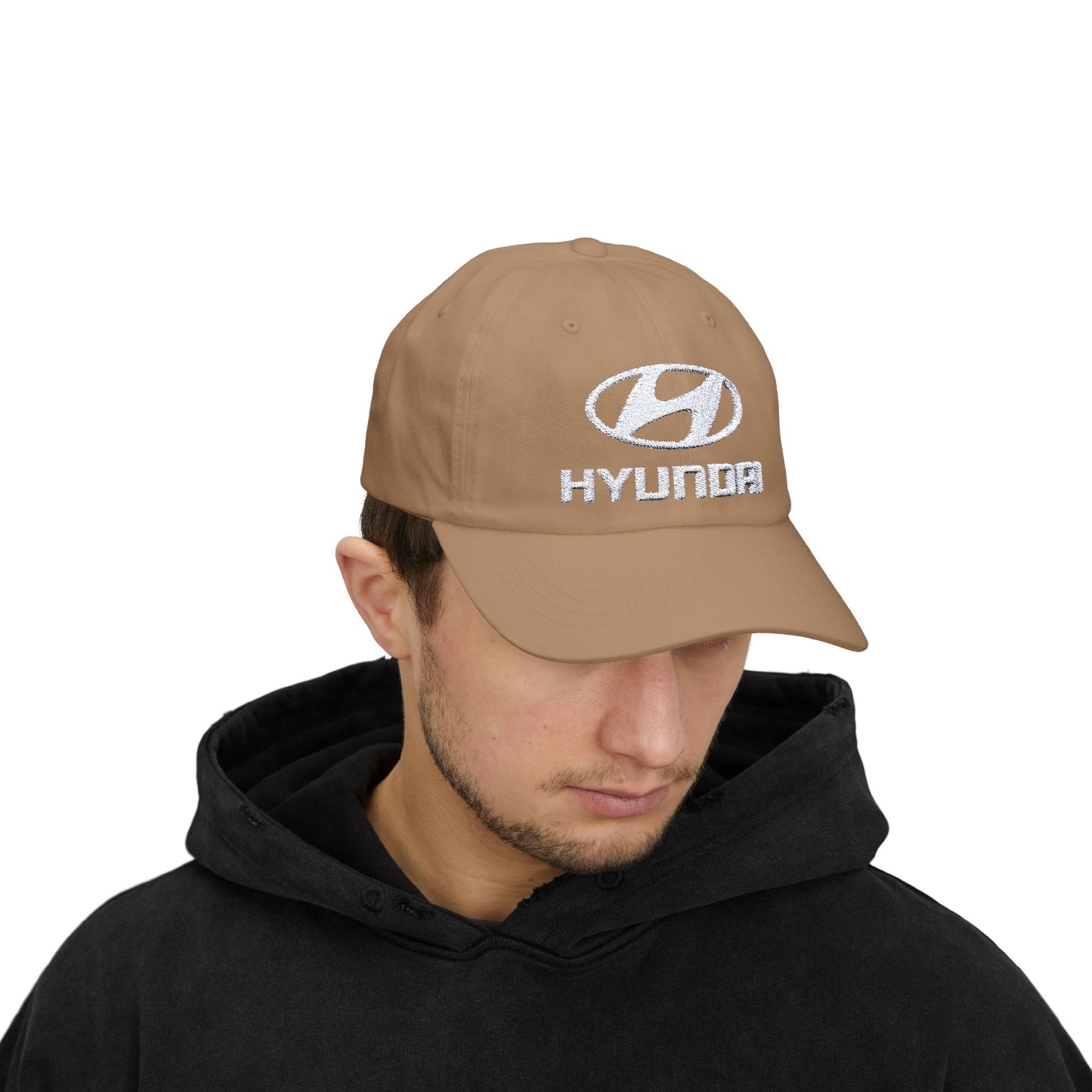 Hyundai Car Embroidered Classic Dad Cap