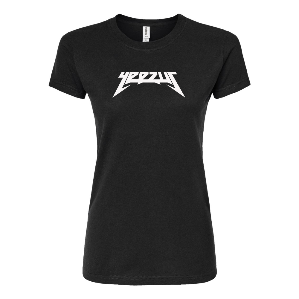 Women's Kanye West Yeezus Music Round Neck T-Shirt