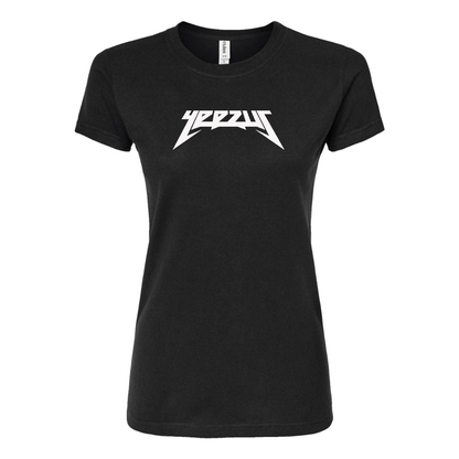 Women's Kanye West Yeezus Music Round Neck T-Shirt