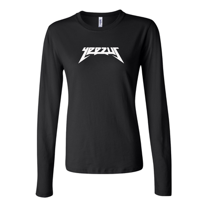 Women's Kanye West Yeezus  Music Long Sleeve T-Shirt