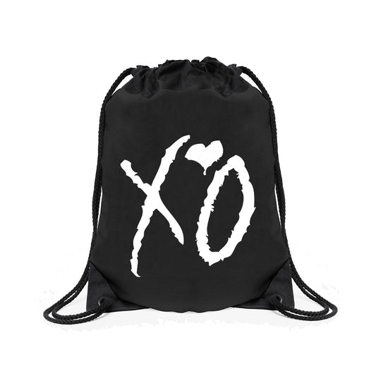 The Weeknd XO Music Drawstring Bag