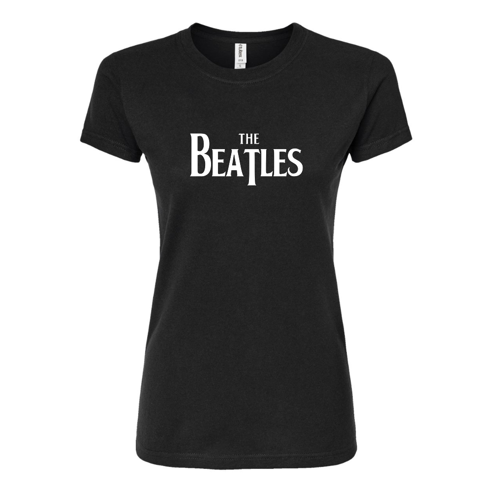 Women's The Beatles Music Round Neck T-Shirt