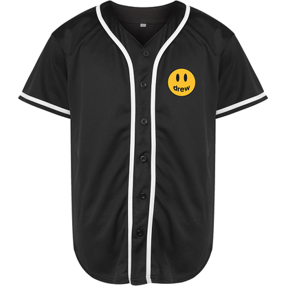 Men's Justin Bieber Drew Music Baseball Jersey