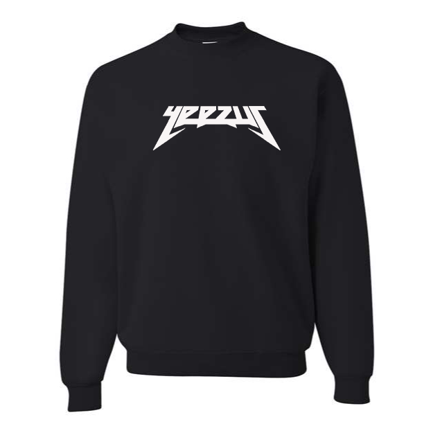 Men's Kanye West Yeezus Music Crewneck Sweatshirt