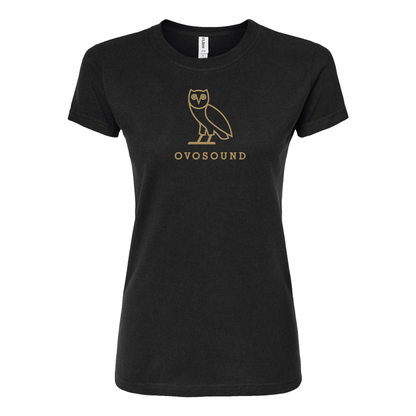 Women's Ovosound Drake Music Round Neck T-Shirt