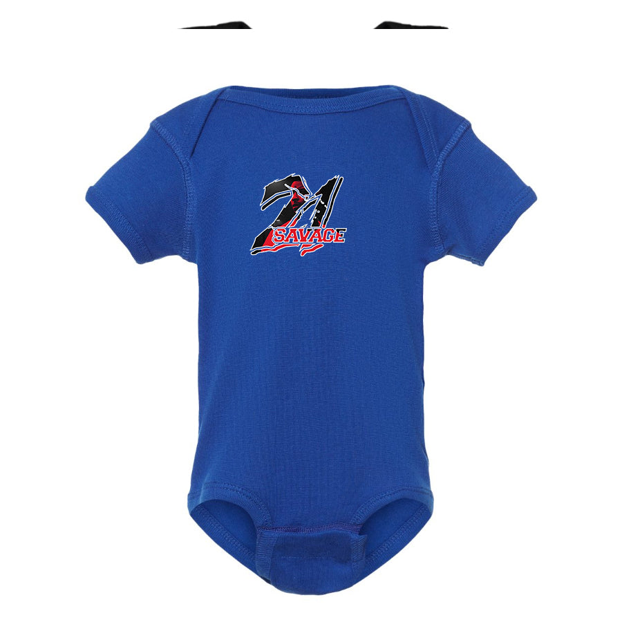 21 Savage Music Baby Romper Onesie