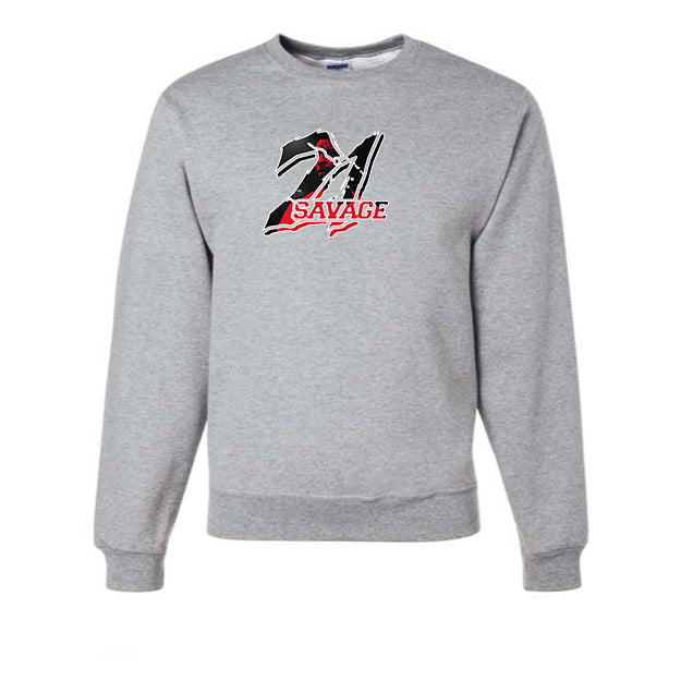 Men's 21 Savage Music Crewneck Sweatshirt