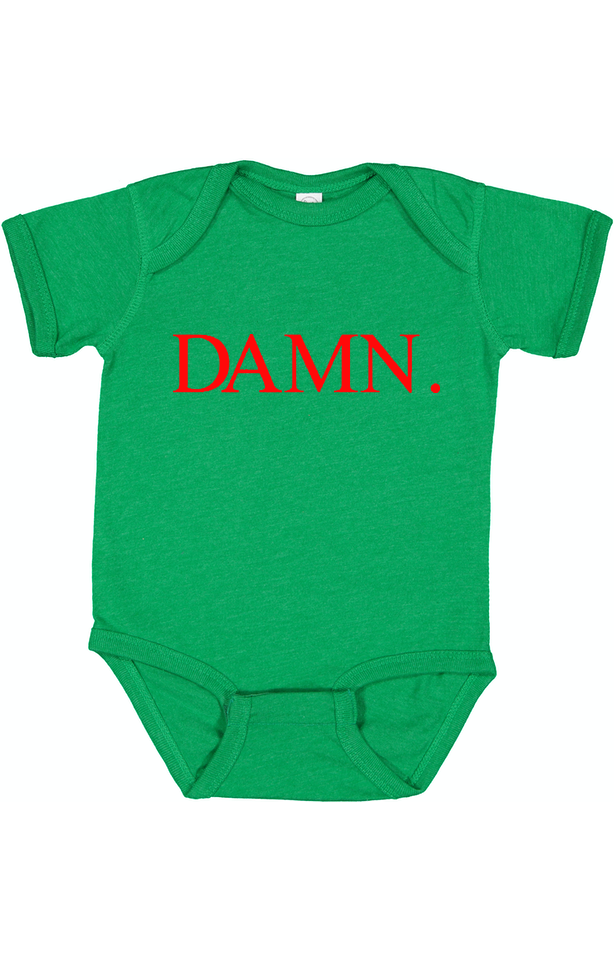 Damn Kendrick Lamar TDE Rap Album Music Baby Romper Onesie