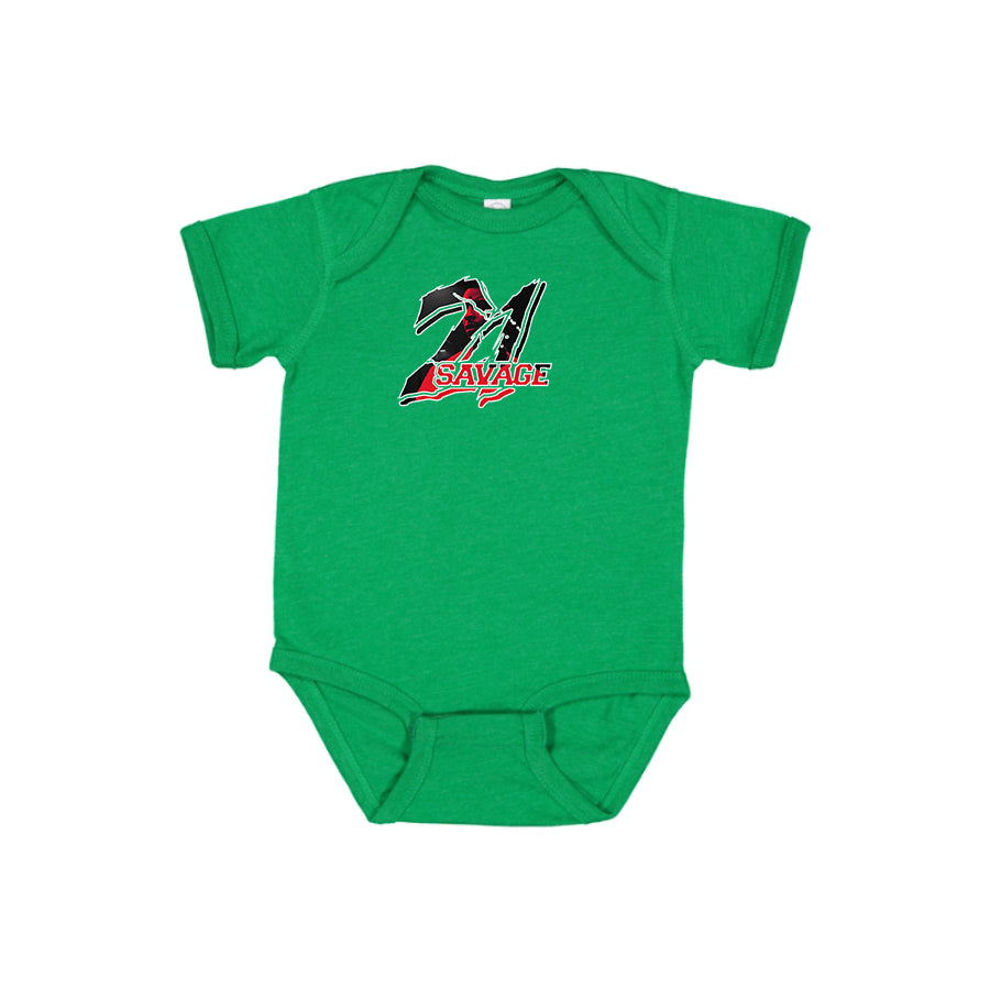 21 Savage Music Baby Romper Onesie