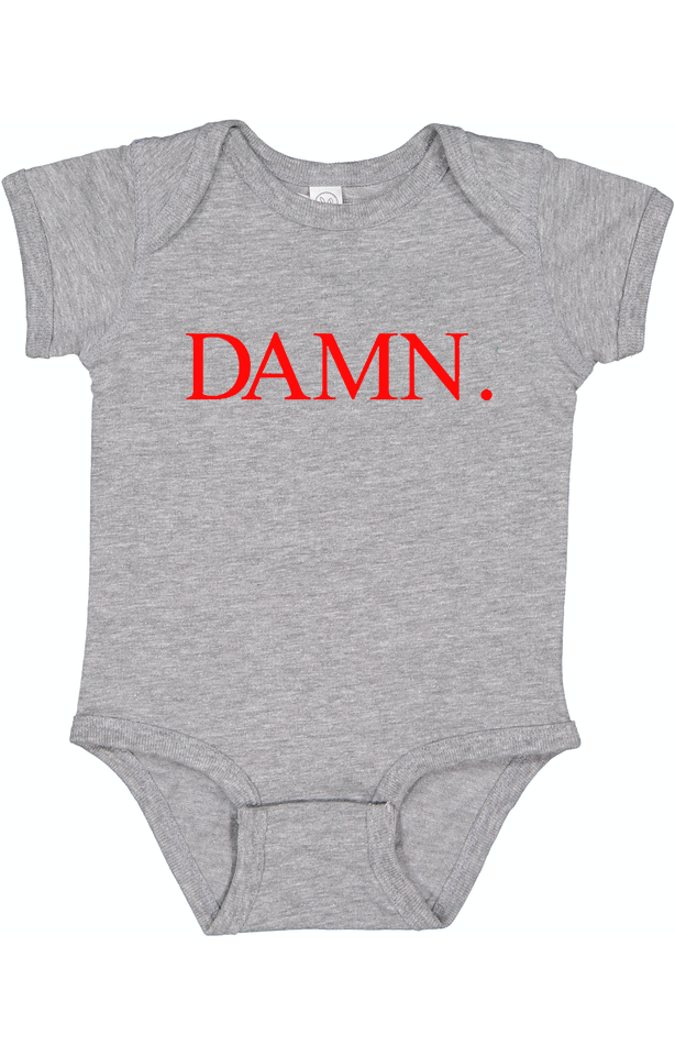 Damn Kendrick Lamar TDE Rap Album Music Baby Romper Onesie