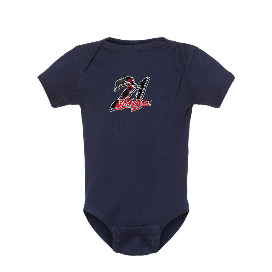 21 Savage Music Baby Romper Onesie