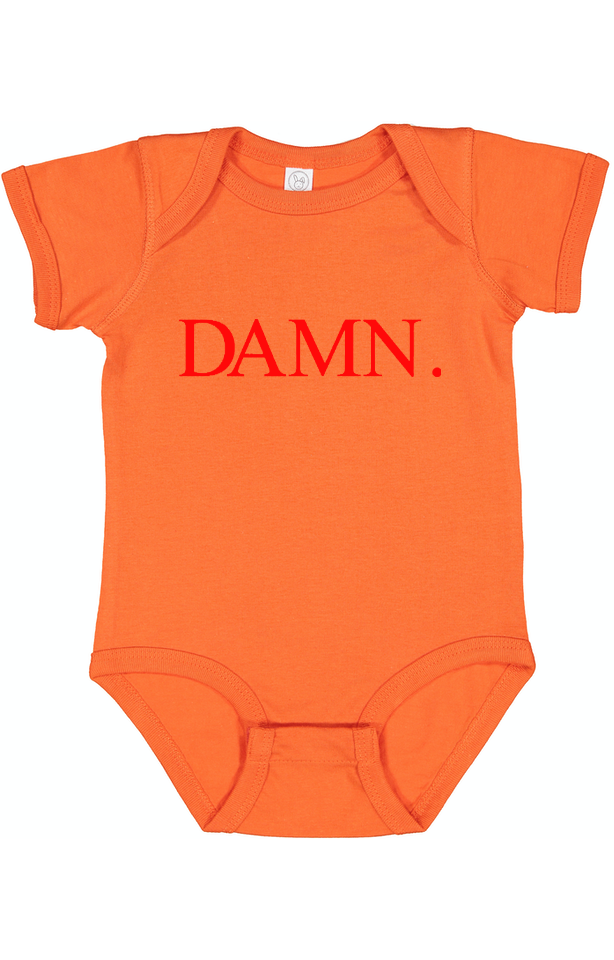 Damn Kendrick Lamar TDE Rap Album Music Baby Romper Onesie