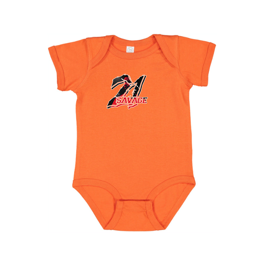 21 Savage Music Baby Romper Onesie