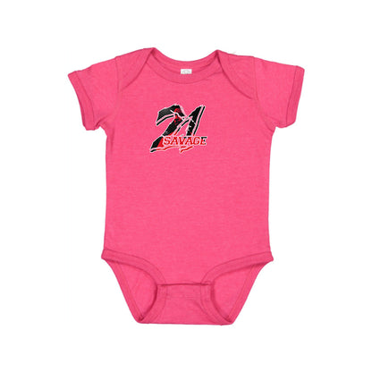 21 Savage Music Baby Romper Onesie