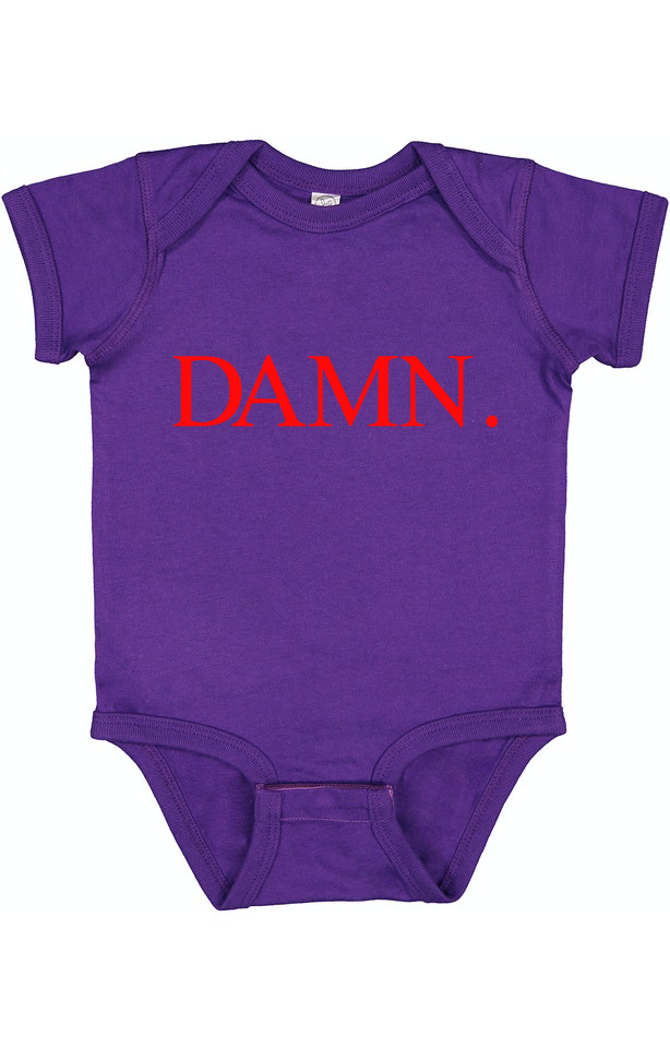 Damn Kendrick Lamar TDE Rap Album Music Baby Romper Onesie