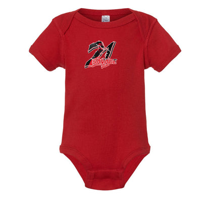 21 Savage Music Baby Romper Onesie