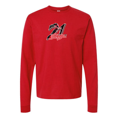 Men's 21 Savage Music Long Sleeve T-Shirt