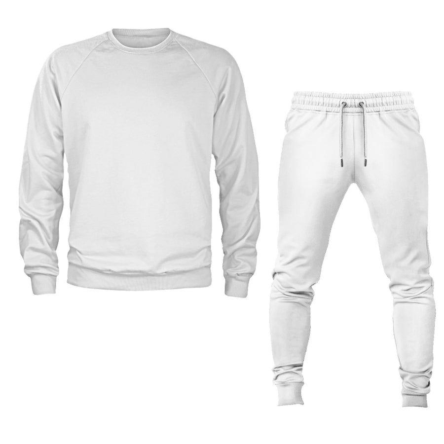 ActiveWearStudio Men's Crewneck Sweatshirt Joggers Suit