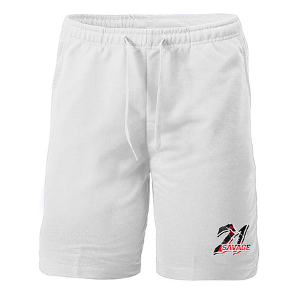 Men's 21 Savage Music Athletic Fleece Shorts