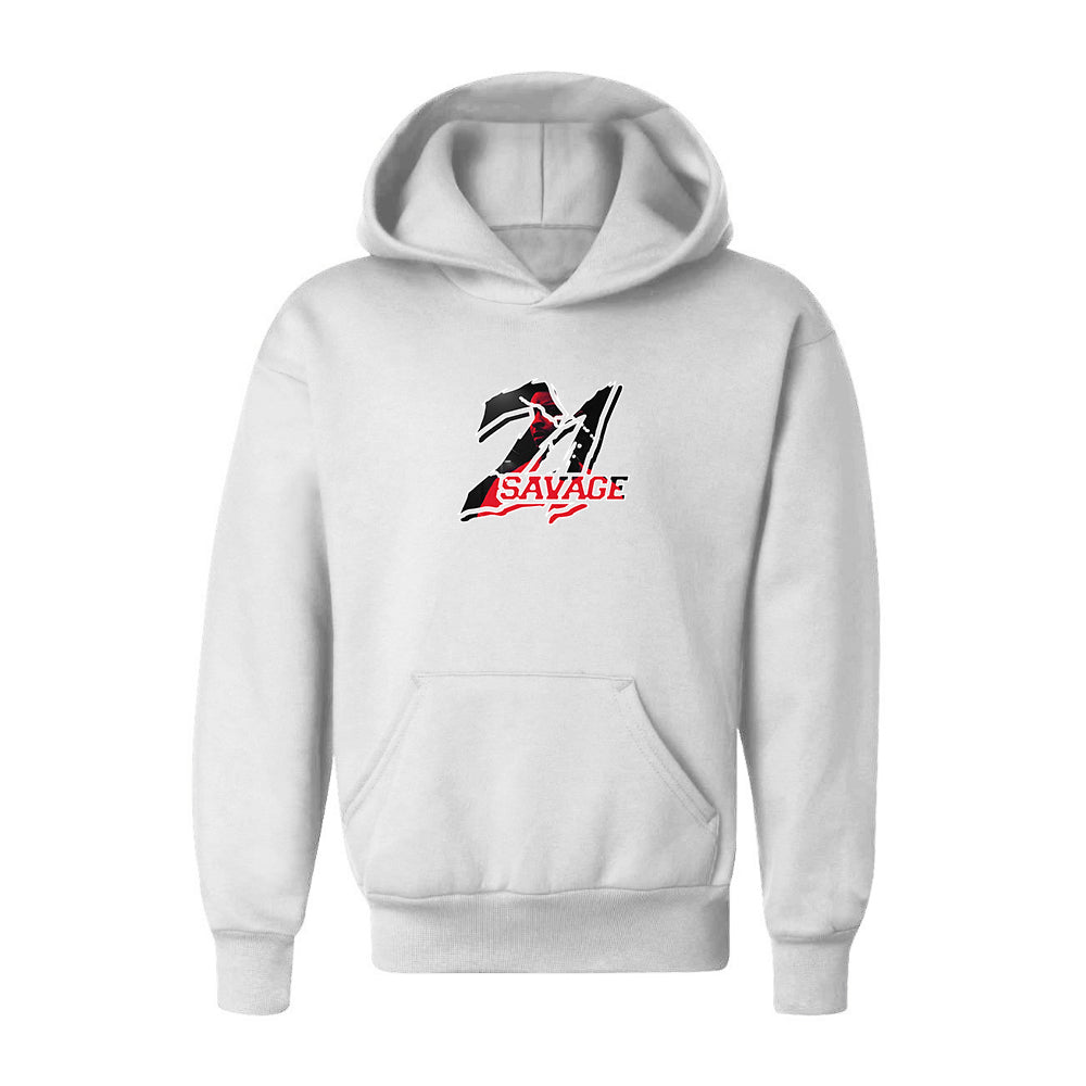 Youth Kids 21 Savage Music Pullover Hoodie