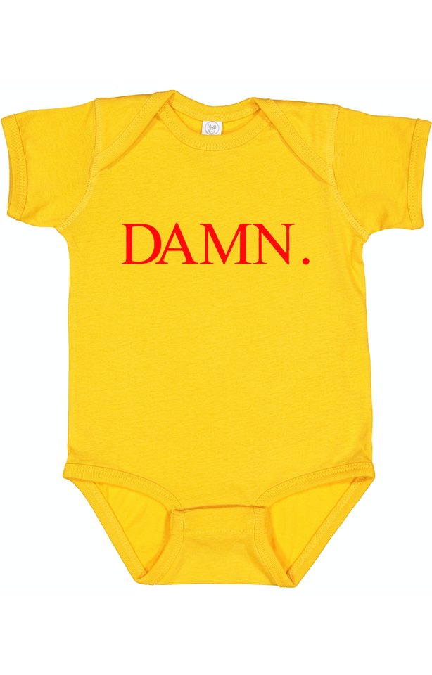 Damn Kendrick Lamar TDE Rap Album Music Baby Romper Onesie