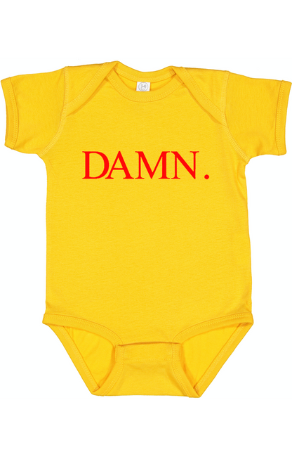 Damn Kendrick Lamar TDE Rap Album Music Baby Romper Onesie