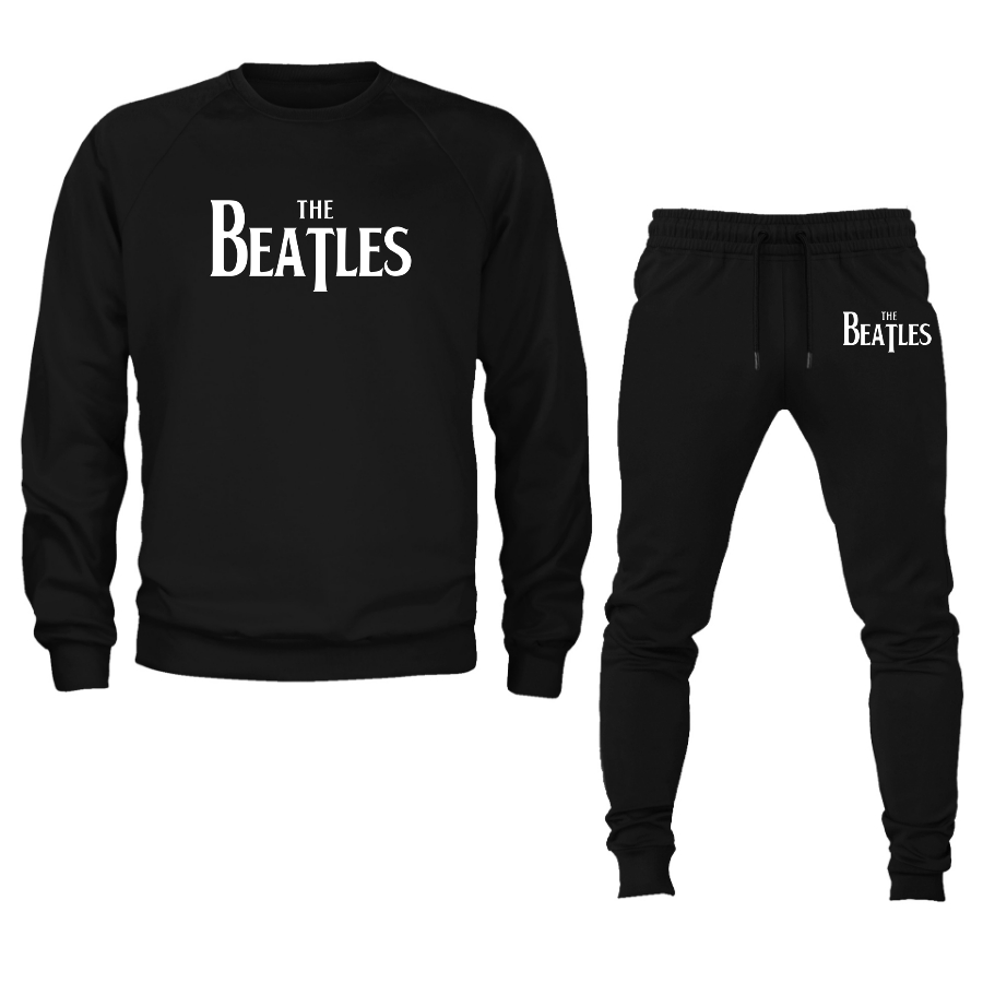 Men's The Beatles Music Crewneck Sweatshirt Joggers Suit