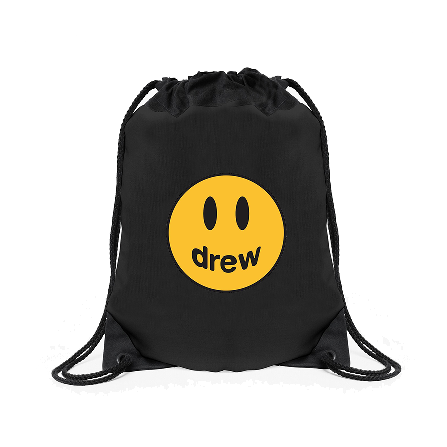 Justin Bieber Drew Music Drawstring Bag