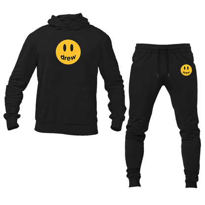 Men's Justin Bieber Drew Music Hoodie Joggers Set