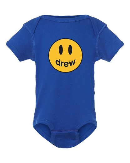 Justin Bieber Drew Music Baby Romper Onesie