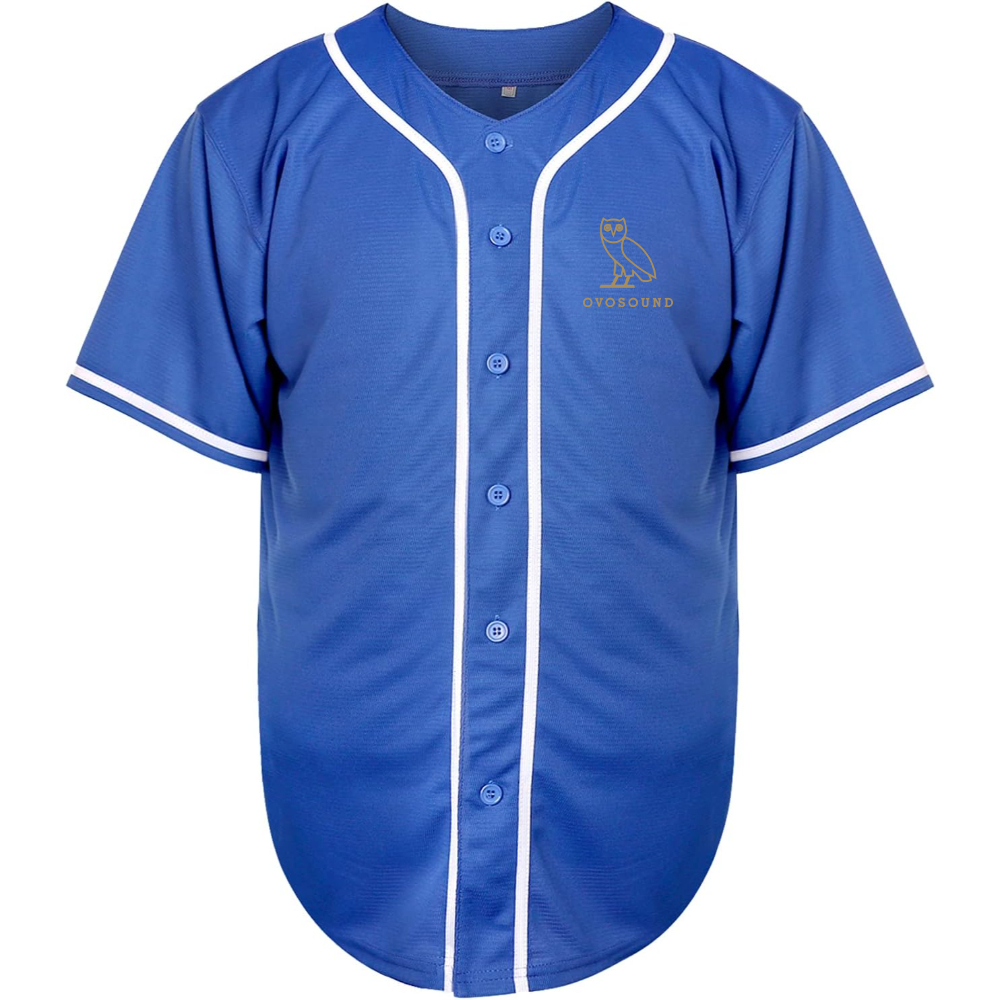 Men's Ovosound Drake Music Baseball Jersey