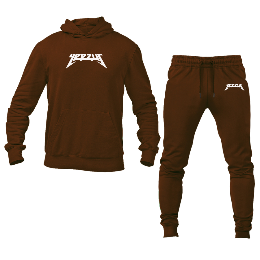 Men's Kanye West Yeezus Music Hoodie Joggers Set