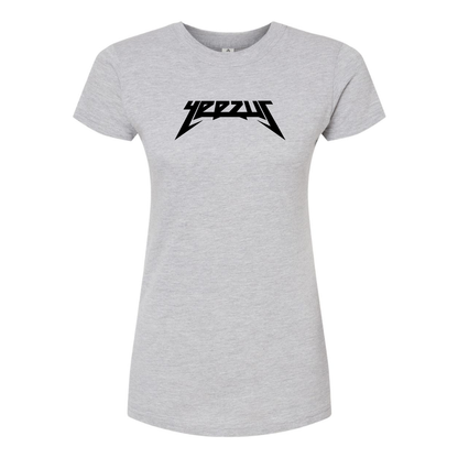 Women's Kanye West Yeezus Music Round Neck T-Shirt