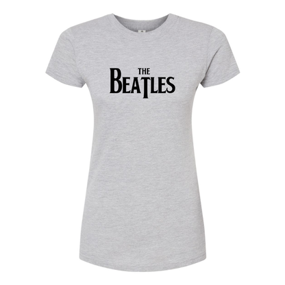 Women's The Beatles Music Round Neck T-Shirt