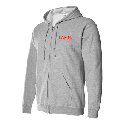 Men's Damn kendrick Lamar TDE Rap Album Music Zipper Hoodie