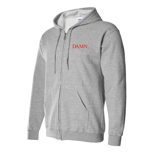 Men's Damn kendrick Lamar TDE Rap Album Music Zipper Hoodie